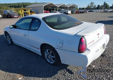 2000 Chevrolet Monte Carlo Ss из США, поврежденный, VIN 2G1WX12K1Y9287224